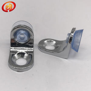 Support d'étagère en verre à plaque plate support de renfort en forme de L pince en verre support d'étagère <span class=keywords><strong>fixation</strong></span> pince de support de ventouse - Product Image 4