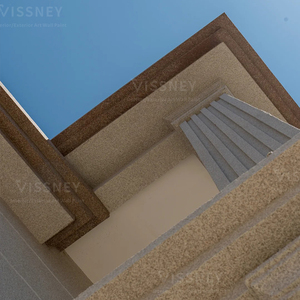 Pintura de piedra con efecto de granito impermeable para fachadas de edificios, revestimiento de pulverización exterior arquitectónico con materia prima principal acrílica - Product Image 2