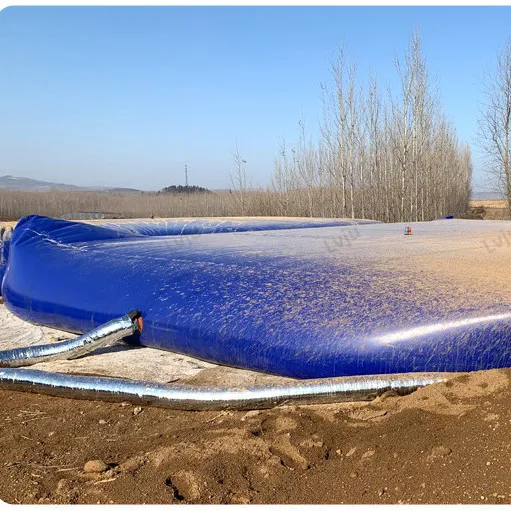 Lvju-tanque de almacenamiento de agua de 10000l, almohada Flexible de Pvc / Tpu para respuesta a derrames y operaciones HAZMAT