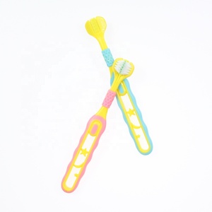 Spazzolino da Denti per Bambini con Tre Testine, per Uso Quotidiano e Pulizia Dentale, Vendita all'Ingrosso - Product Image 2