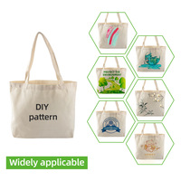 Bolsas de Mano de Lona 100% Algodón, Impresas Digitalmente, Lavables y Duraderas, de Gran Capacidad, Bolsas de Hombro con Logotipo de Dibujos Animados Personalizado para Regalos