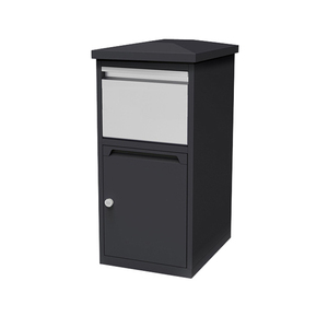 Moderne noir <span class=keywords><strong>colis</strong></span> boîtes en laiton boîte aux lettres métal numbers taille 1moq - Product Image 5
