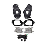1 paire de feux antibrouillard LED, phare antibrouillard LED, cache de phare antibrouillard, cadre de calandre pour Toyota RAV4 RAV 4 2022 2023 2024
