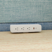 Prise de bureau debout OMNI USB-C pince de multiprise montable PD prise de rallonge 10A prise de charge pour ordinateur portable prise de bureau