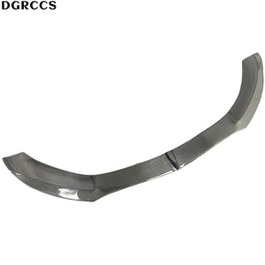 W205 Style Carbon Fiber Front Lip Accessory <b>Kit</b> with Vacuum Technology Screw Fixing-Sports for 2019-2021 - Product Image 2