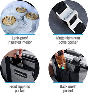 Collapsible Cooler Bag Insulated Leakproof 50 Can Soft Sided Portable Cooler Bag for Lunch Grocery Shopping Camping - Product Image 5