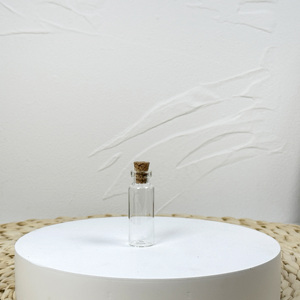 Borosilicate Glass Tube with <b>Cork</b> 50-120ml for Bath Salts Spice Gift Packaging - Product Image 6