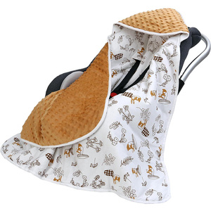 Couvertures de siège d'auto <span class=keywords><strong>pour</strong></span> nourrissons Housses d'hiver <span class=keywords><strong>pour</strong></span> siège d'auto Couverture d'emmaillotage Poussette Bunting Bag Universal Fit for Baby Car Seat - Product Image 2