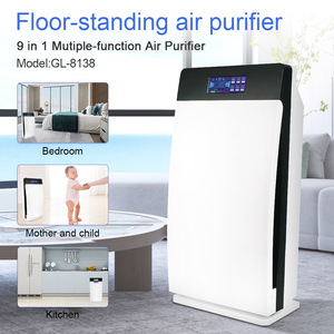 Xách tay nhà máy lọc không khí với hương liệu HEPA lọc không khí trong lành cho phòng sạch tủ lạnh Pet nhà vệ sinh kinh nghiệm làm bằng kim loại - Product Image 5