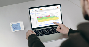 Moniteur <span class=keywords><strong>de</strong></span> CO2 rétroéclairé par écran LCD, <span class=keywords><strong>détecteur</strong></span> <span class=keywords><strong>de</strong></span> CO2, compteur <span class=keywords><strong>de</strong></span> dioxyde <span class=keywords><strong>de</strong></span> carbone <span class=keywords><strong>de</strong></span> table avec exportation <span class=keywords><strong>de</strong></span> données, température et humidité, 0~5000ppm - Product Image 4