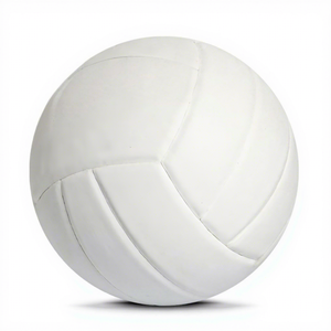 Balón de Voleibol PU Talla 5, Totalmente Blanco, Suave al Tacto, para Entrenamiento, Interior, Exterior, Playa, Grado Profesional, Embalaje OEM, Venta al Por Mayor, Marca Privada - Product Image 4