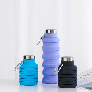 Hot Silicone gấp chai nước thể thao bán buôn chai nước giá rẻ uống cup - Product Image 6