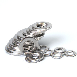 แหวนรองสแตนเลส Gb97 304 แบบแบน M1.6 M52 สำหรับสกรู ผลิตอุปกรณ์ทั่วไป - Product Image 1