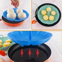 Panier à vapeur en silicone pour la cuisson des aliments