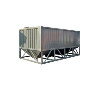 Horizontale 10-Tonnen-Silo für Zement Rohstoff-Speichertank Beton Zement Silo Werkslieferung