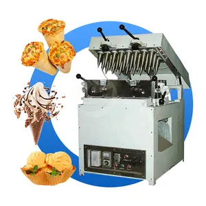 ORME comercial café oblea galleta gofres cono helado taza fabricante máquina precio para Pakistán