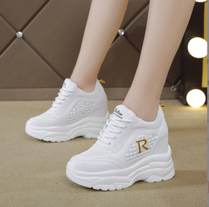 Chaussures de sport pour femmes, baskets à plateforme épaisse de haute qualité, mode pour filles, design tendance - Product Image 2