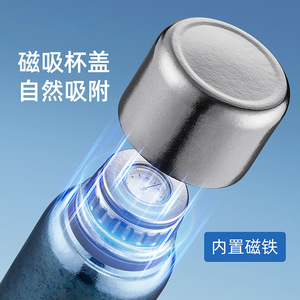 Pure Titanium Insulated Water Bottle With Temperature Display <b>Large</b> Capacity Outdoor Travel <b>Cup</b> - Product Image 3