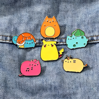 Badges en émail personnalisés en gros sur le thème de l'anime, badges mignons, badges en métal de dessins animés, fabricant de badges en émail souple et dur
