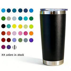 33 Colores Disponibles, Taza de Viaje de 20 oz, 100% a Prueba de Fugas, Vaso Térmico de Doble Pared con Aislamiento al Vacío, Estilo Yetys - Product Image 1