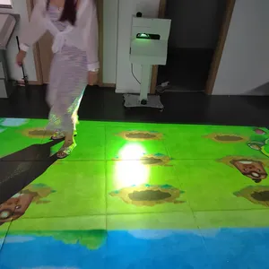 Factory Direct Price Game Video Dance HOT SALE! Floor Solution Projection System Interactive Projector Kids