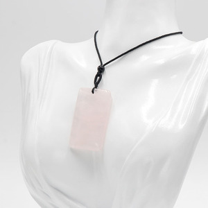 Vente en gros de bijoux en pierres précieuses en cristal naturel <span class=keywords><strong>Pierre</strong></span> de guérison Agate Eastern Power Collier à pendentif à breloque pour porter chance - Product Image 5