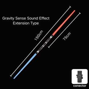 Juguete de varita mágica PANDAS, <span class=keywords><strong>Arma</strong></span> de luz intermitente LED eléctrica con efecto de sonido de sentido de gravedad y espada iluminada, juguete de plástico para niños - Product Image 4