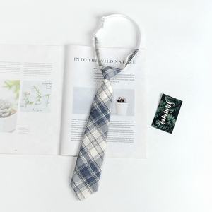 Uniforme Escolar Estilo Japonés para Estudiantes, Camisa a Cuadros para Hombre, Accesorios, Corbata de Moño Pequeña - Product Image 3