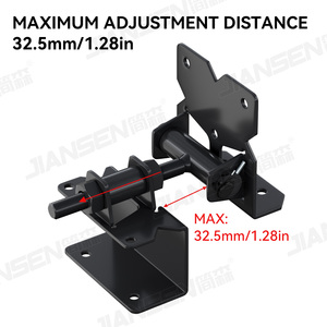 Jiansen Hot Bán Nhiệm Vụ Nặng Nề Trang Trí Cửa Cổng Phần Cứng Hàng Rào Cổng Bản Lề Có Thể Điều Chỉnh Tự Đóng Cửa Trang Trại Cổng Bản Lề - Product Image 5