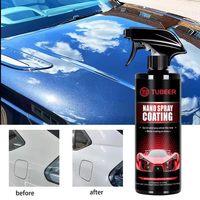 C0792 500ml Spray Cerámico para Autos, Revestimiento Cerámico, Cuidado de la Pintura, Nano Recubrimiento Rápido, Protección de Detalles con Polímero, Líquido para el Cuidado del Automóvil
