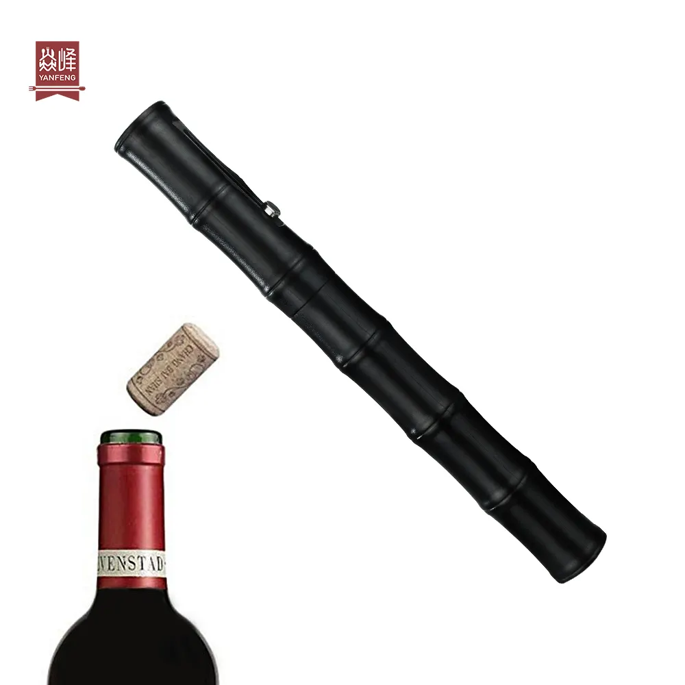 ที่เปิดขวดไวน์เบียร์แรงดันสูงแบบพกพา,เข็มนิวเมติกที่เปิดไวน์แดงอุปกรณ์เปิดขวดไวน์