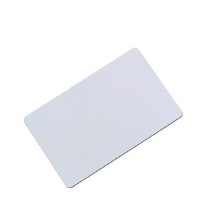 無料サンプル! CR80ブランク<span class=keywords><strong>Pvc</strong></span>プラスチック粘着フィルムカード - Product Image 1
