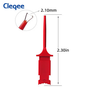 Crochets de <span class=keywords><strong>test</strong></span> SMD IC Cleqee Mini Grabber, pinces de <span class=keywords><strong>test</strong></span> plates pour tests électriques, <span class=keywords><strong>6</strong></span> couleurs - Product Image 2