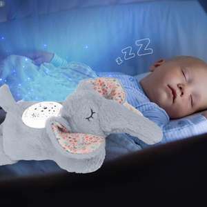 Étoile Projection Peluche Starlight Ai Interactive Rechargeable Dessin Animé Bébé Respiration Apaisant Éléphant Peluche Poupée Jouet - Product Image 4