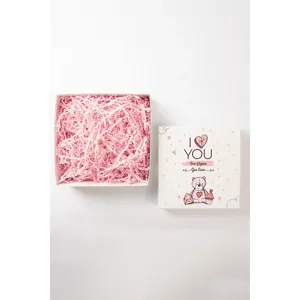 กล่องเปล่าสีขาวแบบส่วนตัวสำหรับใส่ของขวัญวันวาเลนไทน์ - Product Image 2