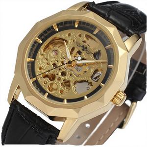 Reloj Mecánico Automático de Lujo para Hombre, Diseño Hueco, Marca T-winner, Última Moda, Venta al Por Mayor, Marca Privada - Product Image 3