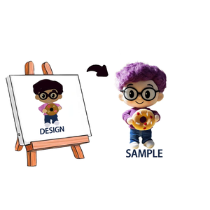 OEM personalizzato <span class=keywords><strong>personaggio</strong></span> Anime peluche Super morbido cotone PP con abiti rimovibili per feste di compleanno - Product Image 3