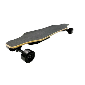 Nouvelle arrivée H2B-02Pro Electro Longboard 26 pouces érable bambou pont avec moteur de moyeu 24.8mph vitesse Skateboard - Product Image 3