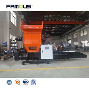 Waste Plastic EPP EPE EPS XPS Cold Screw Compactor Foam Recycling Machine