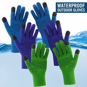 Guantes Impermeables para Exteriores con Pantalla Táctil, Tejidos, Cálidos para Invierno, Unisex, para Ciclismo y Actividades al Aire Libre - Product Image 1