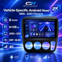 Lecteur DVD de voiture TEYES CC3 2K 9 pouces pour Honda CR-V CRV 1995 - 2001, électronique automobile, autoradio Android, lecteur DVD
