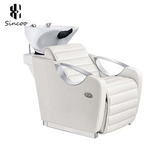 High-<b>end</b> Electric Shampoo <b>Bed</b> Flushing <b>Bed</b> Hair Salon Semi-reclining Shampoo Chair Electric Adjustment for Barber Shop - Product Image 3
