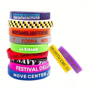 Design Cheap Custom Printed Sport Basketball Rubber Hand <b>Bracelet</b> Colorful Silicone Wristband - Product Image 6