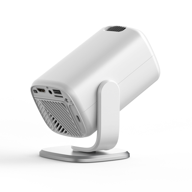 YL-05 Mini Smart Projector Native 720P 4K Decoding Android 13 Dual Band WiFi BT5.4 Electronic Keystone Portable LED