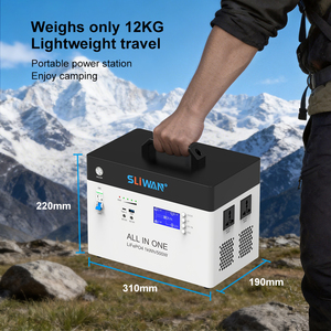 Générateur d'énergie <span class=keywords><strong>portable</strong></span> SLIWAN à onduleur pur sinusoïdal haute efficacité 1KW pour stockage d'énergie solaire et alimentation de secours - Product Image 4