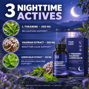 Integratore Erboristico di Radice di Valeriana <span class=keywords><strong>per</strong></span> Supporto Immunitario e del Sonno, Crescita dei Capelli, 60 Compresse - Product Image 3