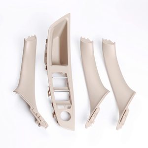 Pièces automobiles Pièces automobiles OEM 51417225879 Pièces automobiles Beige Crème ABS Panneau de poignée de porte intérieure pour <span class=keywords><strong>Paris</strong></span> Fit pour BMW Série 5 - Product Image 1