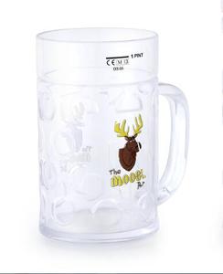 Özel moda lüks Retro klasik temizle yüksek fincan bira plastik içme özel bira plastik - Product Image 2