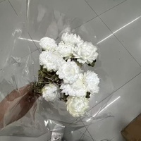 Bunga kering krisan aster warna-warni buatan tangan, bunga kering abadi tahan lama 3-5 Hari Valentine