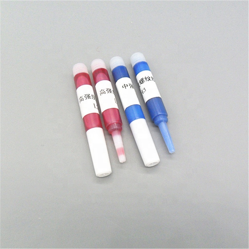 2 ML/3 ML petite taille bleu moyen résistance fil colle vis casier